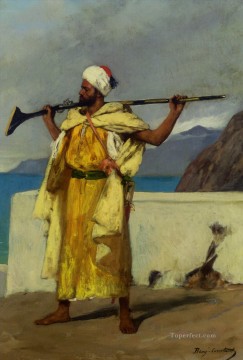 Arab Painting - the warrior Jean Joseph Benjamin Constant Araber